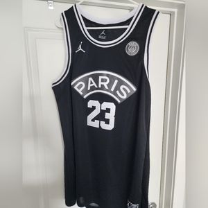 Michael Jordan #23 Paris Saint-Germain Black Jersey